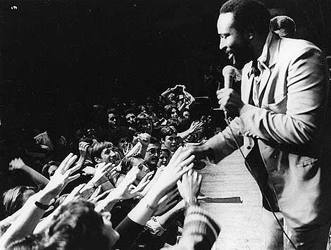 Marvin Gaye. Photo Getty Images/Evening Standard.