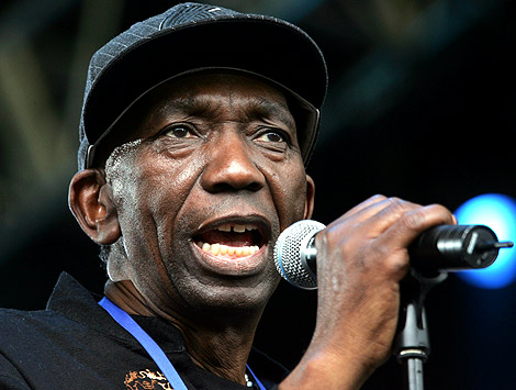 Thomas Mapfumo, the "Lion of Zimbabwe." Photo Getty Images/Matt Cardy.