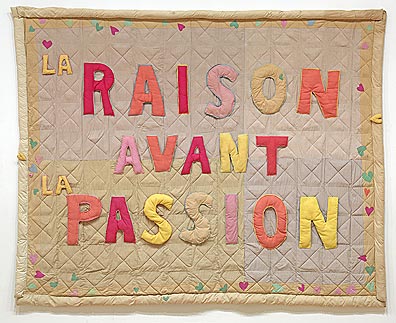 La raison avant la passion by Joyce Weiland. Courtesy National Gallery of Canada.