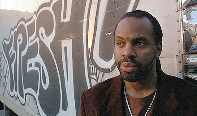 Byron Hurt, director of the documentary Beyond Beats and Rhymes: A Hip-Hop Head Weighs in on Manhood in Hip-Hop Culture . Photo courtesy Hot Docs.