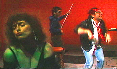 A scene from the notorious Winnipeg cable TV show, The Pollock & Pollock Gossip Hour. Courtesy Daniel Barrow.