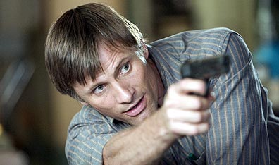 Shooting star: Viggo Mortensen in David Cronenberg's A History of Violence. Photo Takashi Seida. Courtesy New Line Productions/Alliance Atlantis.