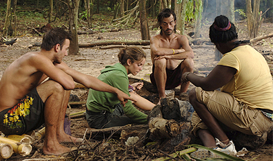 Looking for a sure-fire success: network executives almost passed on Survivor . (Photo Jeffrey R. Staab/Global Television/CBS)