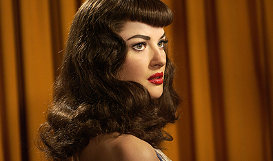 Gretchen Mol in the title role of The Notorious Bettie Page. Courtesy Odeon Films/Alliance Atlantis.
