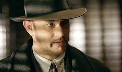 The ethical gangster: Hanks as an assassin in Road To Perdition (Francois Duhamel/Twentieth Century Fox/CP Photo)