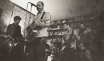 Shades of grey: The Hip. Photo Richard Beland. Courtesy Universal Music.