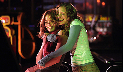 I can't get enough of you... or the smell of your hair: From left, Luce (Lena Headey) and Rachel (Piper Perabo) in Imagine Me & You. Courtesy Twentieth Century Fox.