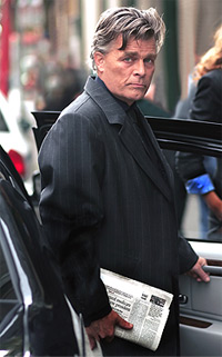 His honour, the mayor: Nicholas Campbell as Vancouver's Dominic Da Vinci.