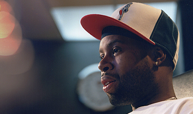 Hip-hop record producer and MC, J Dilla. Photo by B+. Courtesy Stones Throw Records.