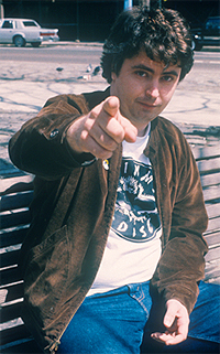 Listen up: Johnston in his youth. Photo J. McConnico/Sony Pictures Classics Inc/Mongrel Media.