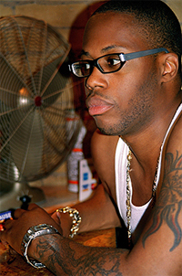 Toronto MC and producer Kardinal Offishal. Photo Anna Keenan. Courtesy EMI Music Canada.