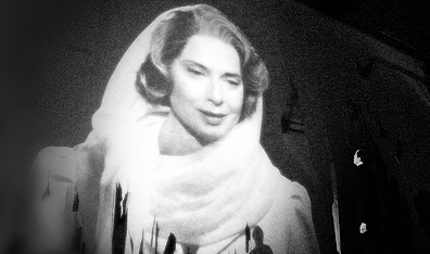 Illuminating the past: Isabella Rossellini in Guy Maddin's documentary My Dad is 100 Years Old. Photo Jody Shapiro. Courtesy NSI FilmExchange.