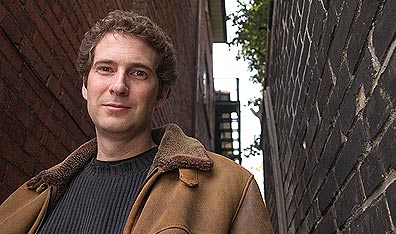 The aviator: Kenneth Oppel. Photo Steve Carty.