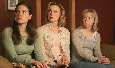 Caroline Dhavernas, Amanda Walsh and Holly Lewis in These Girls. Courtesy Seville Pictures.