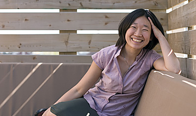 Author Madeleine Thien. Photo Steve Carty.
