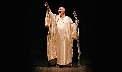 William Hutt as Prospero in The Stratford Festival of Canada production of The Tempest. CP Photo/ho-David Hou.