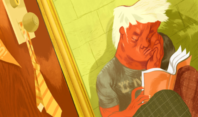 Illustration by Jillian Tamaki.
