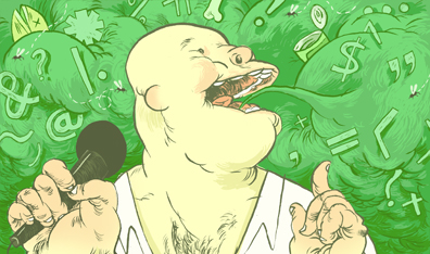 Illustration by Jillian Tamaki.