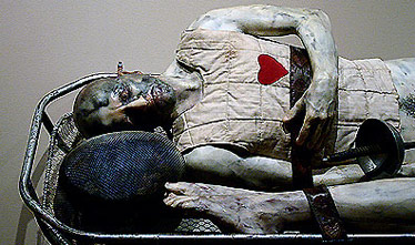 Detail of Armistice, by Mark Prent. 1978. Mixed media. Collection of William Jamieson. Courtesy University of Toronto Art Centre/Barnicke Gallery.