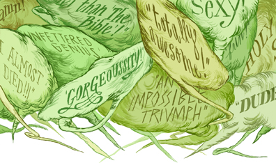 Illustration by Jillian Tamaki.