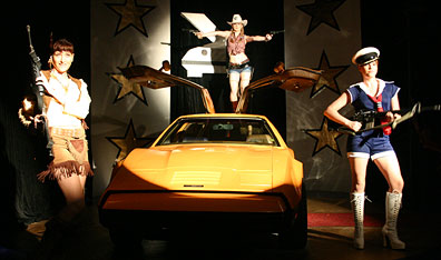 Fantasy sequence from Christien LeBlanc's new documentary on the Bricklin. Courtesy Christien LeBlanc.