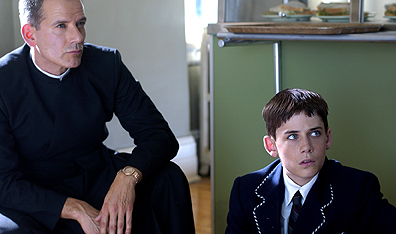 Campbell Scott and Adam Butcher in Michael McGowan's Saint Ralph.  Courtesy Alliance Atlantis.
