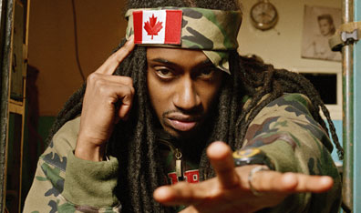 Canadian rapper Saukrates. Photo by Steve Carty.
