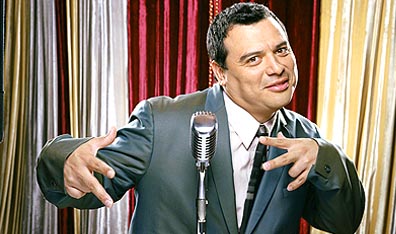 The new Chappelle?: Carlos Mencia in Mind of Mencia. Photo Ian White. Courtesy Comedy Central.