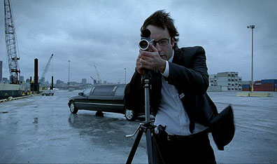 Don McKellar plays Rick, a limo driver/wannabe director in Childstar. Courtesy TVA Films