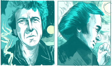 Illustration by Jillian Tamaki.