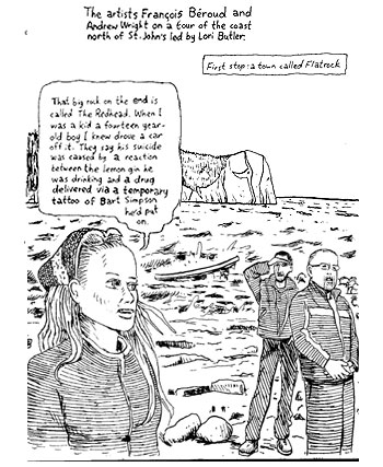 Sketch by David Collier 