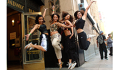 We have lift-off: Dancers outside a casting call for the reality show So You Think You Can Dance.  Courtesy Fox/CTV.