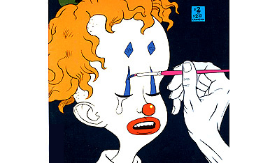 Feeling blue: Ed the Clown, from the cover of Yummy Fur, issue 18. Courtesy Chester Brown.