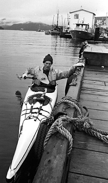 Causing more than a ripple: logger-turned-activist Grant Hadwin. Photo The Prince Rupert Daily News. Courtesy Knopf Canada.