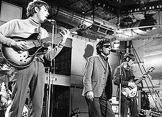 Zoo TV: The Animals perform in the Ready, Steady, Go! television studio. Photo Express Newspapers/Getty Images.
				