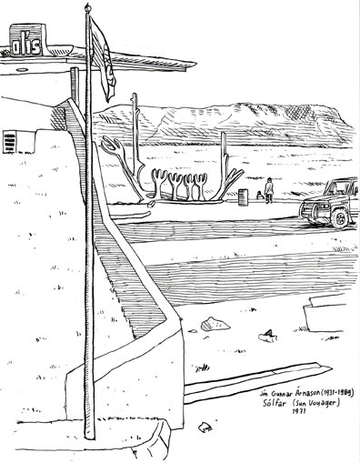Sketch by David Collier