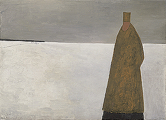 The Evening Visitor. Oil on canvas, 80.4 × 110 cm. National Gallery of Canada. Courtesy McMichael Gallery.