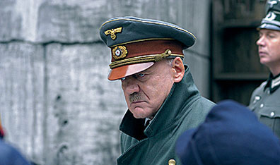 Bruno Ganz plays Hitler in Downfall. Courtesy Odeon Films.