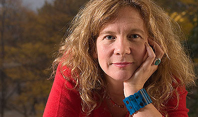 Author Lisa Moore.  Photo Steve Carty.