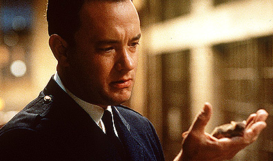 Oscar's best friend: Tom Hanks in The Green Mile. Courtesy Getty Images.