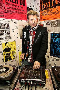 The DJ rocks the 30th anniversary event. Photo Dave Etheridge-Barnes/Getty Images.