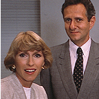 Shelley Peterson and Henry Ditson in Not My Department. CBC Still Photo Collection/Fred Phipps.

					