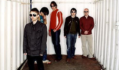 Radiohead.  Photo by Jason Evans. Courtesy EMI Music Canada.