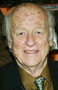 In front of the camera, for a change: Harryhausen at the signing of his DVD in Los Angeles earlier this year. Photo Frederick M. Brown. Courtesy Getty Images. 