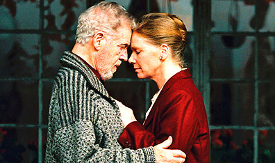Reunited and it feels so weird: Erland Josephson as Johan and Liv Ullmann as Marianne in Saraband. Photo Bengt Wanselius. Courtesy Mongrel Media.