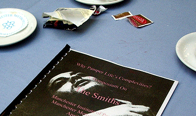 Read it and weep? The "Why Pamper" program guide. Photo by Craig Taylor.