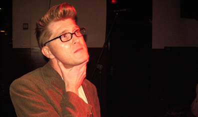 The Smyths' Graham Sampson/Morrissey. Photo by Craig Taylor.