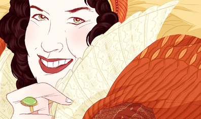 Illustration by Jillian Tamaki.