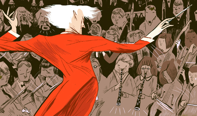Illustration by Jillian Tamaki.