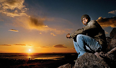 Talib Kweli.  Photo by Nick Bean. Courtesy Universal Music.